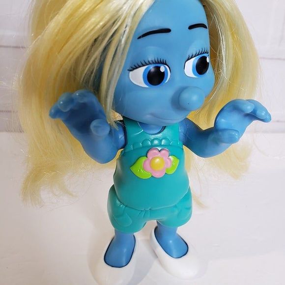 2013 Peyo Blue Smurfette Fashion Doll 6" with Removable Clothes and Shoes RARE - Picture 8 of 8